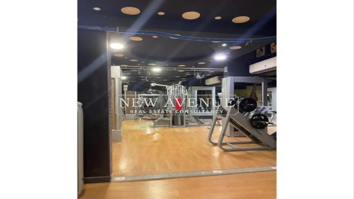 Gym for Sale 845 m fully finished at Hegaz Square