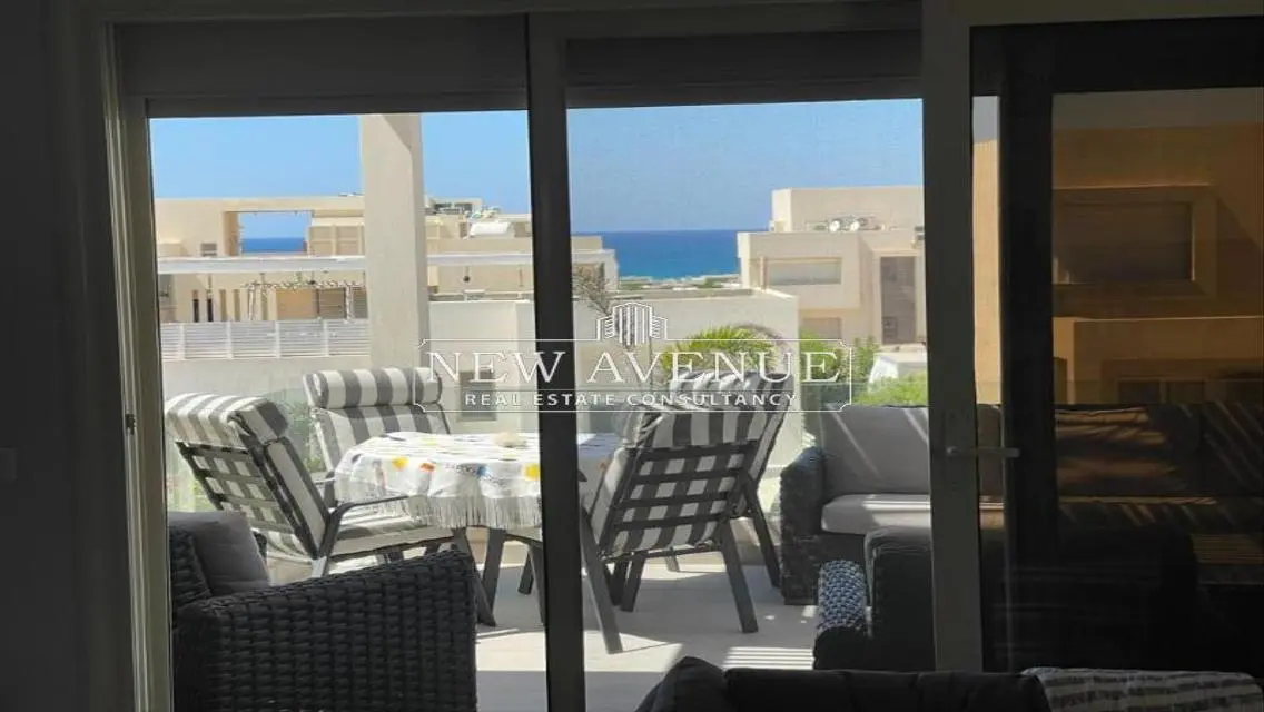 Upper chalet 4 beds fully furnished with full sea view