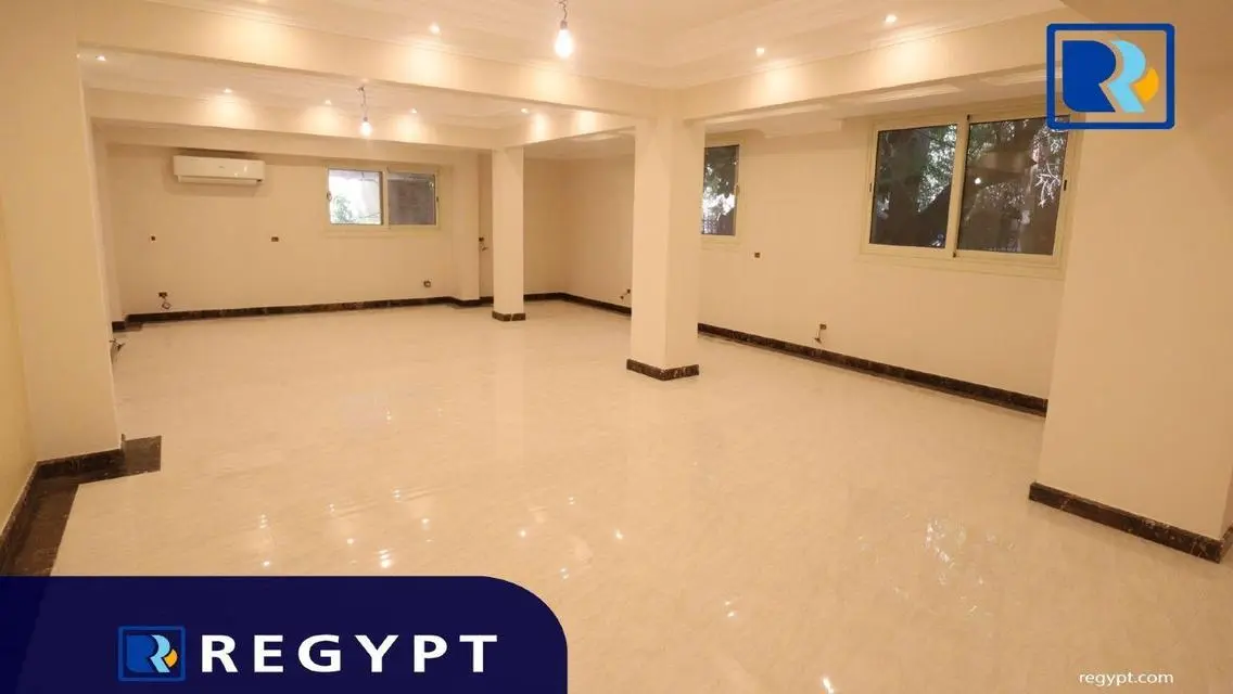 دور ارضى رائع للايجار بدجلة المعادي