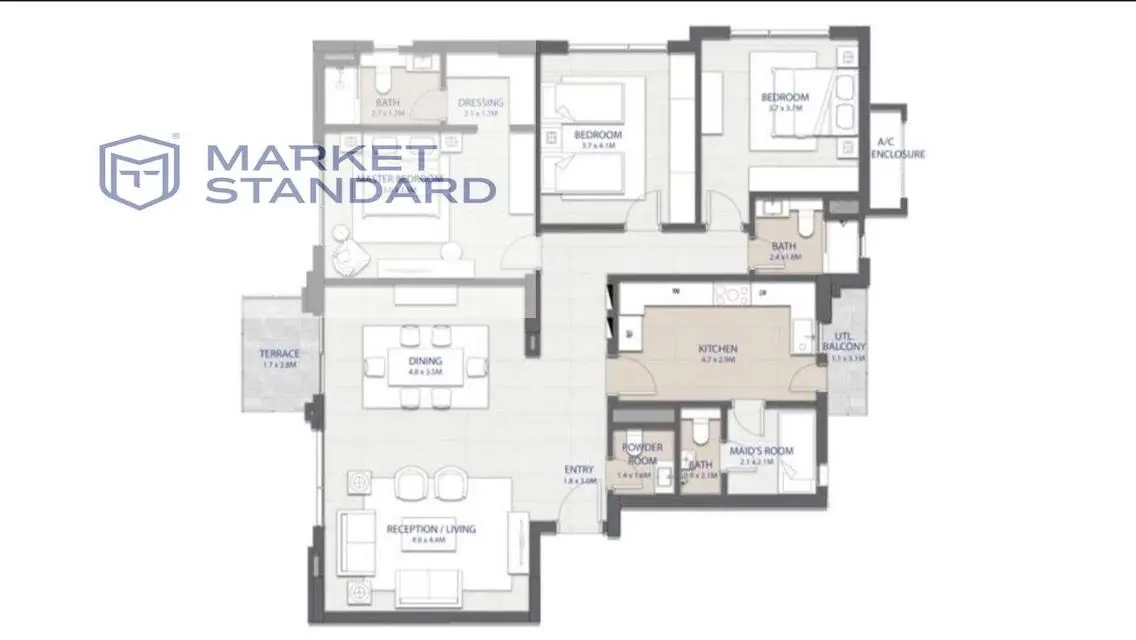 Apartment For Sale in City Gate Prime location
