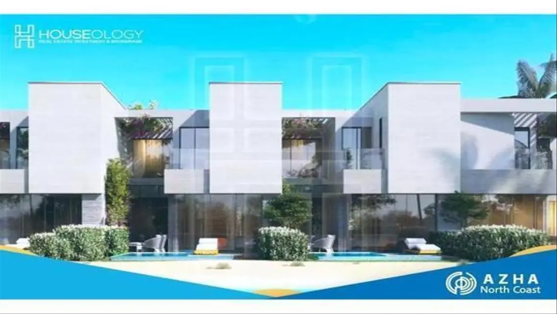 شاليه يرى حمام سباحه فى الساحل الشمالى مقدم 5%
