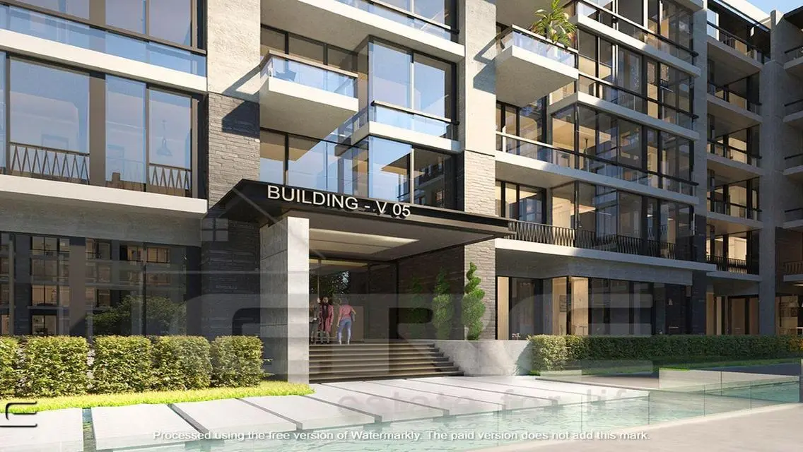 Apartment Finished With AC - View Landscape