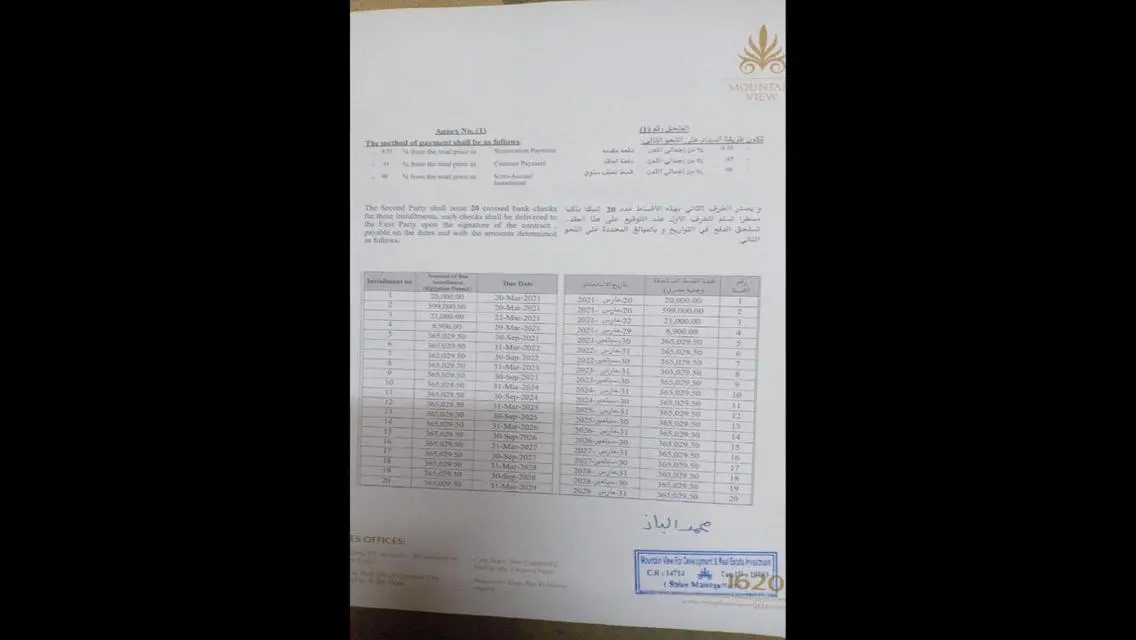 اشتري وحدتك استلام فوري في كلوب بارك التجمع