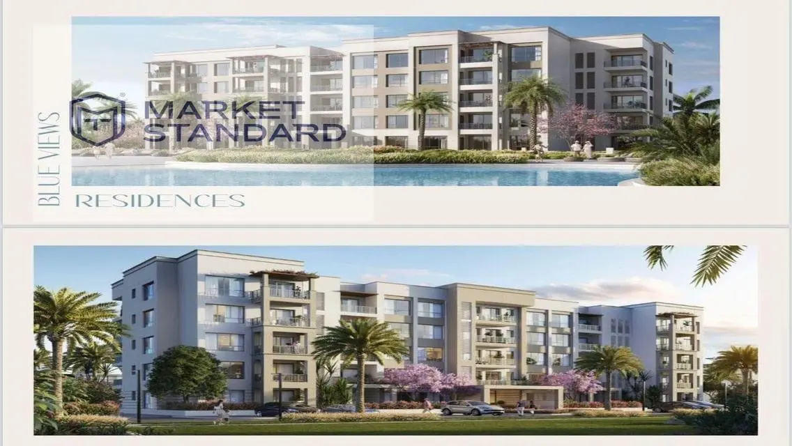 Apartment corner For Sale at Mivida Pool view