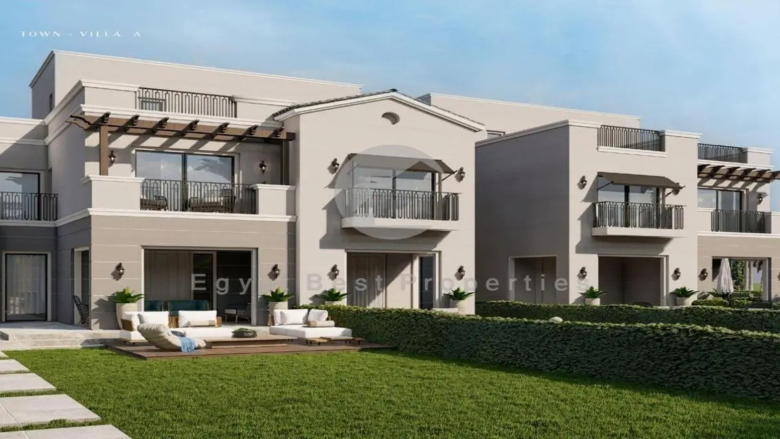 RTM Finished villa For Sale at Hyde Park-new cairo