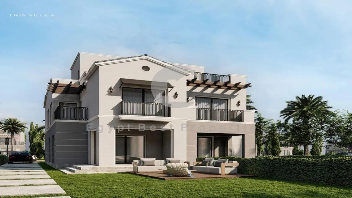 RTM Finished villa For Sale at Hyde Park-new cairo