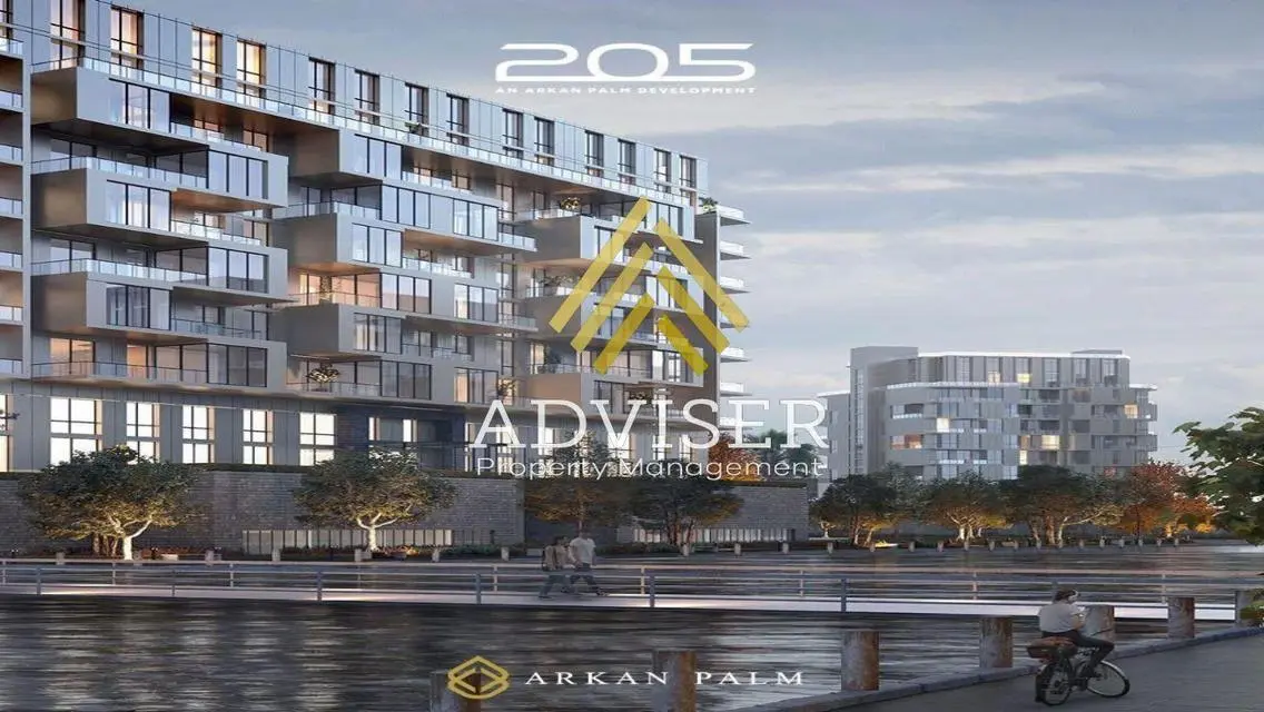 D.P 10% Office In Canal walk 205 Arkan Palm Zayed