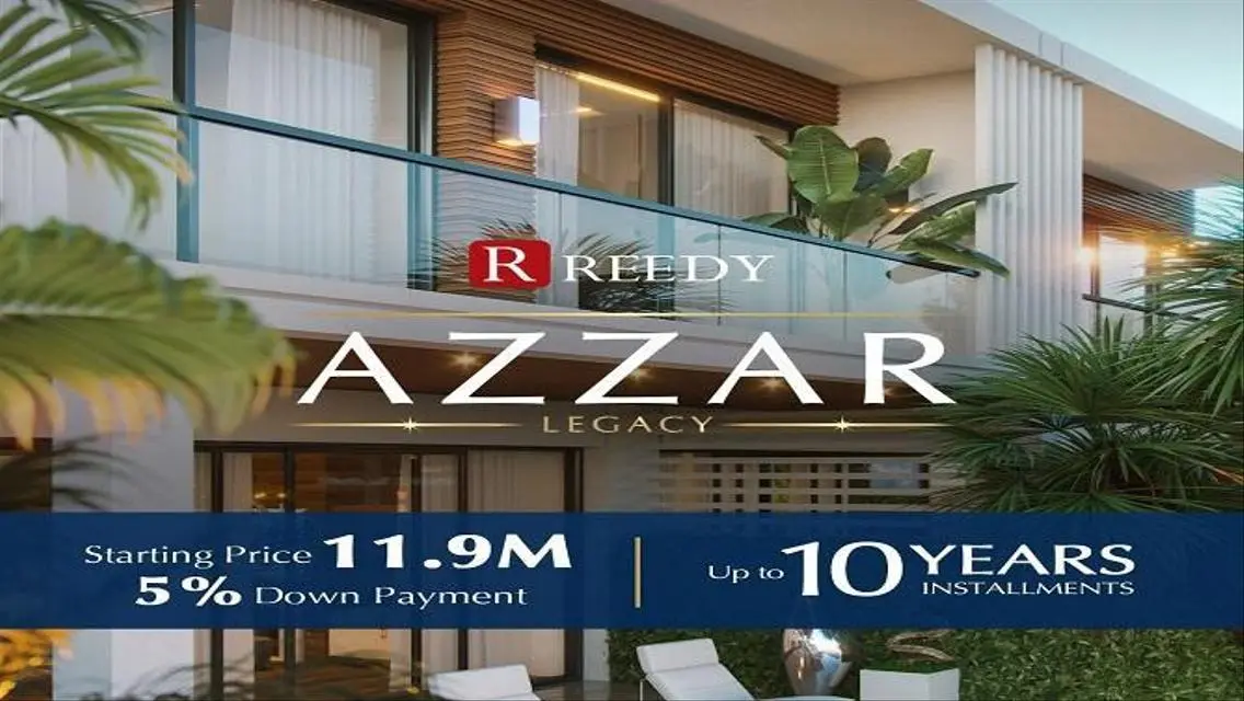 Villa From REEDY in Azzar New Cairo Over 10 Years