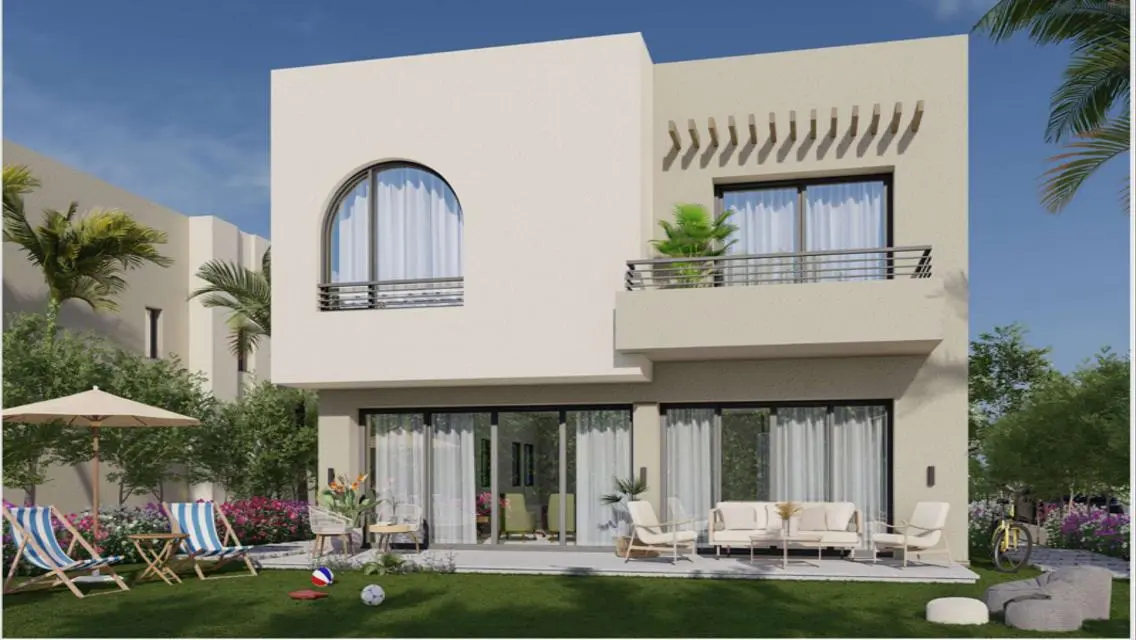 فيلا للبيع 430م في مارينا 8 الساحل الشمالي صف اول