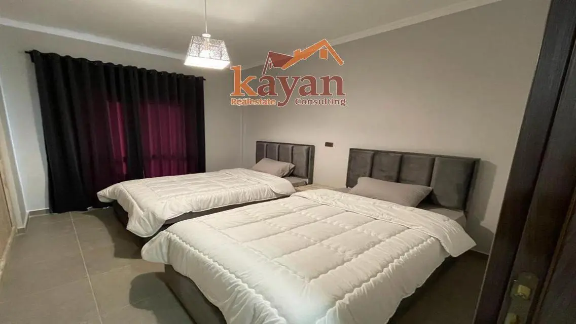 Furnished 2-bedroom apartment with garden for rent