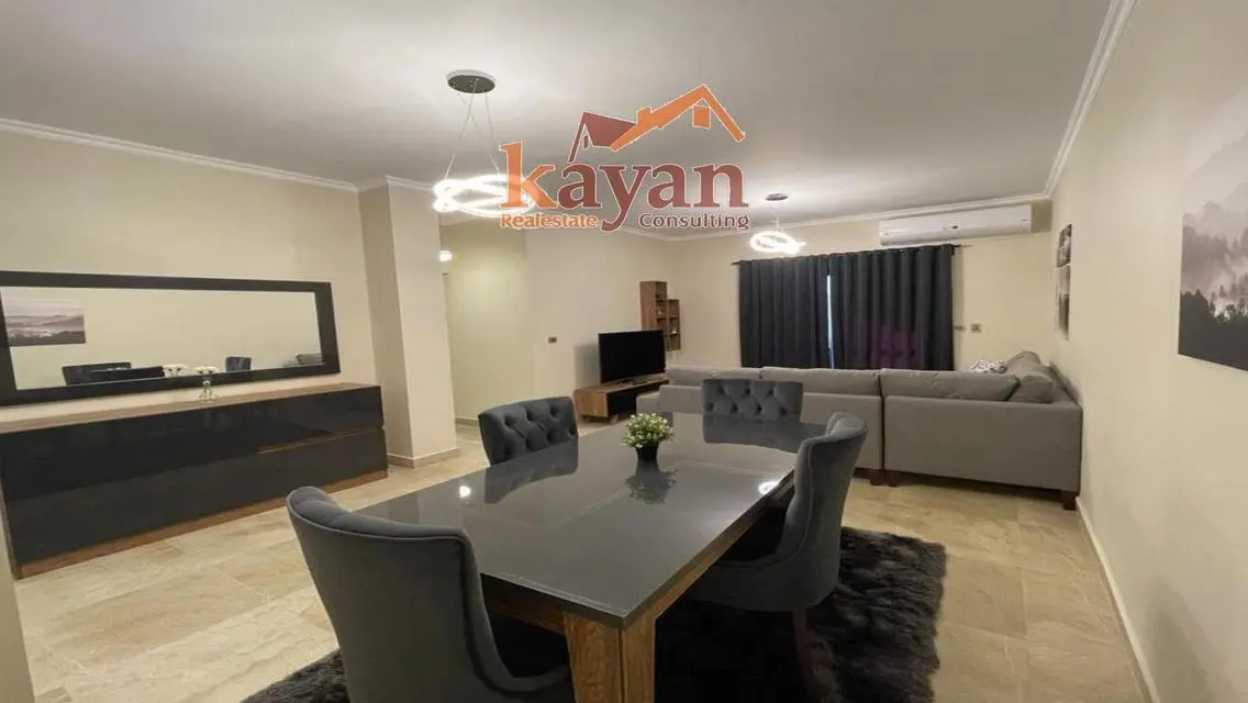 Furnished 2-bedroom apartment with garden for rent