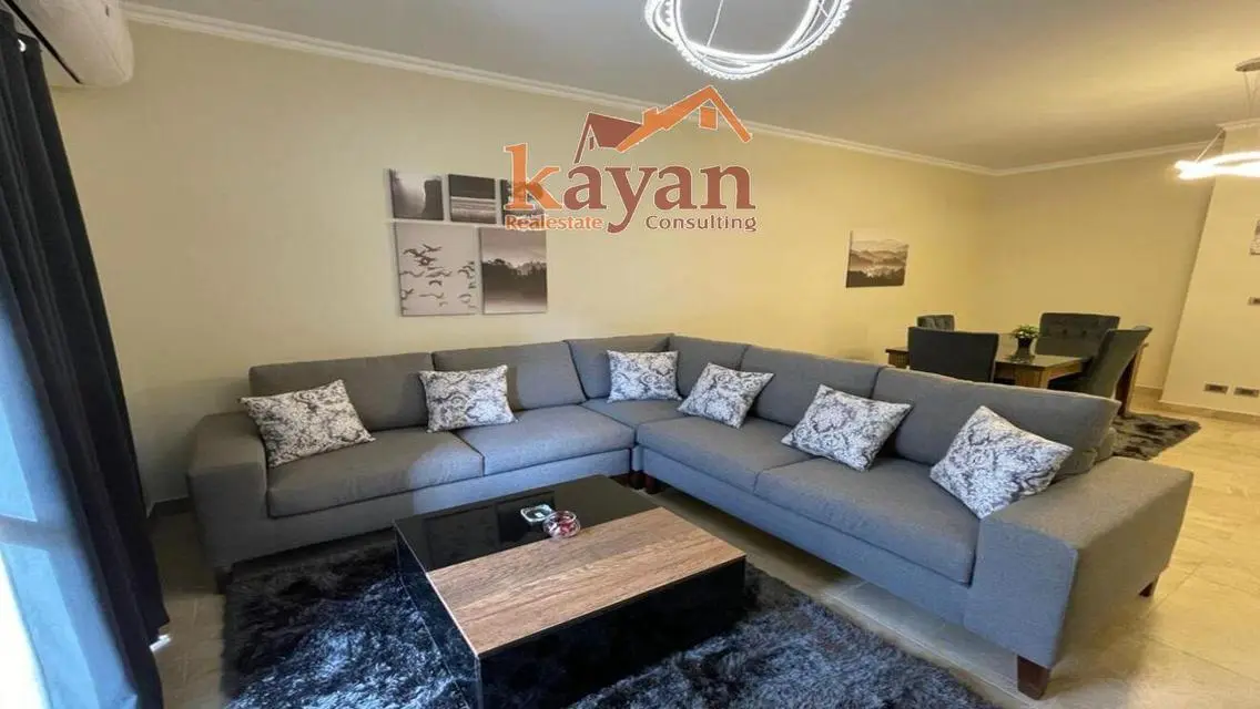 Furnished 2-bedroom apartment with garden for rent