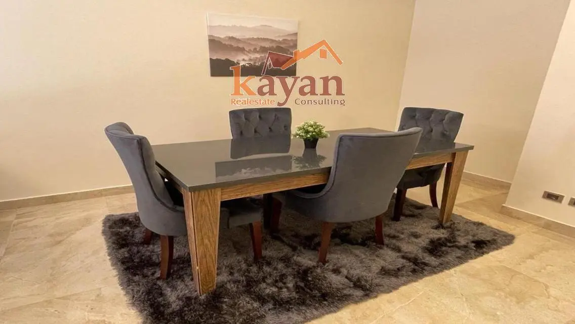 Furnished 2-bedroom apartment with garden for rent