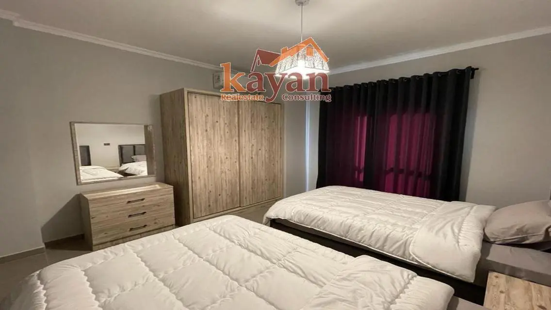 Furnished 2-bedroom apartment with garden for rent