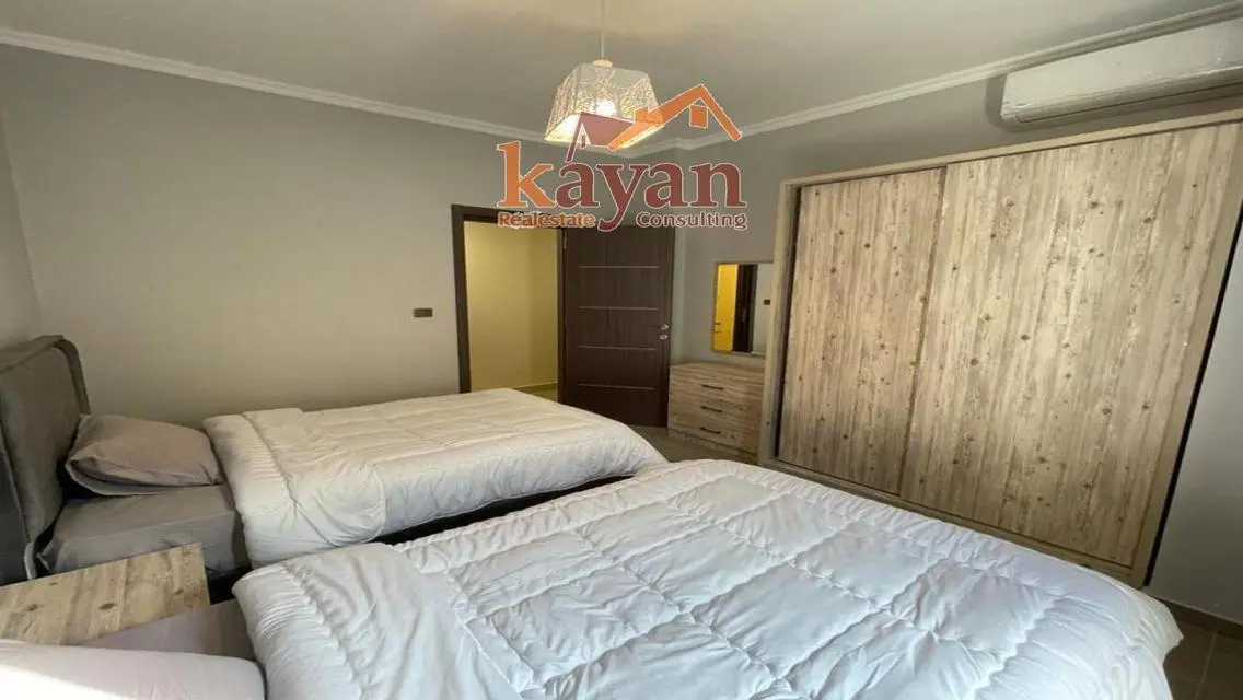 Furnished 2-bedroom apartment with garden for rent