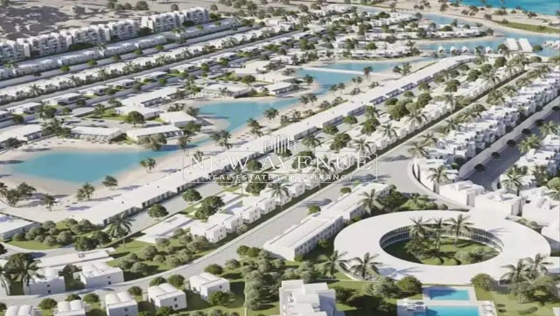 شاليه فى سولت إطلالة على البحر والبحيرة اقل مقدم