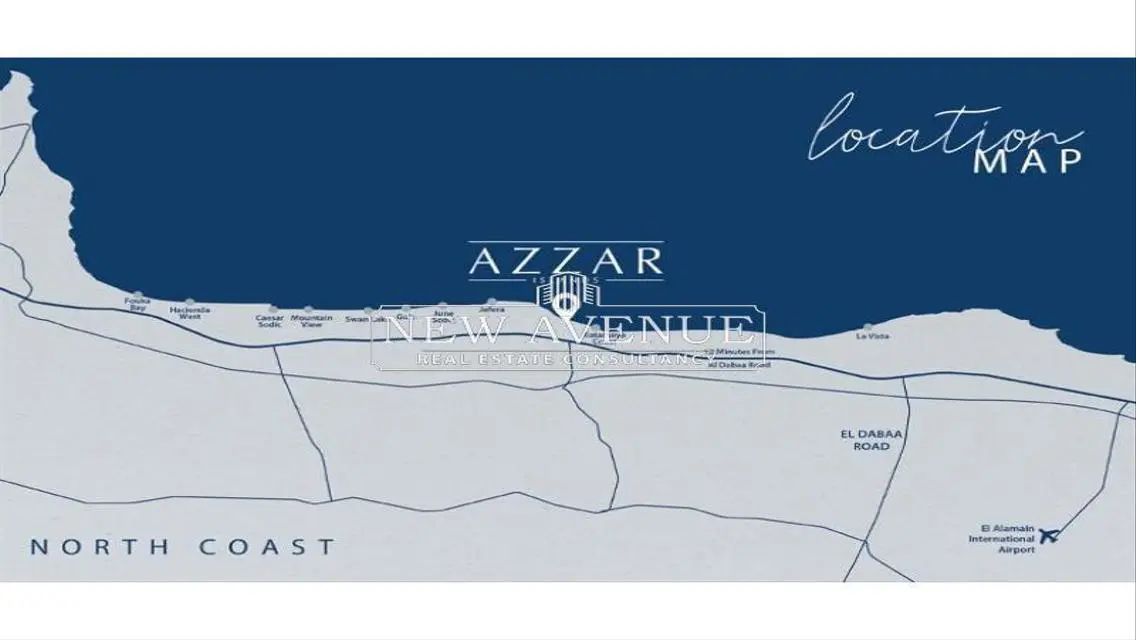 تاون هاوس كورنر اقساط حتي 2028 ٣ غرف نوم  في أزار