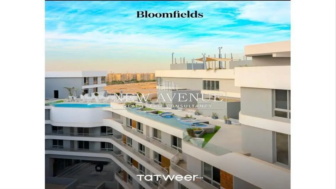 Apartment for sale in Bloomfields Mostaqbal city