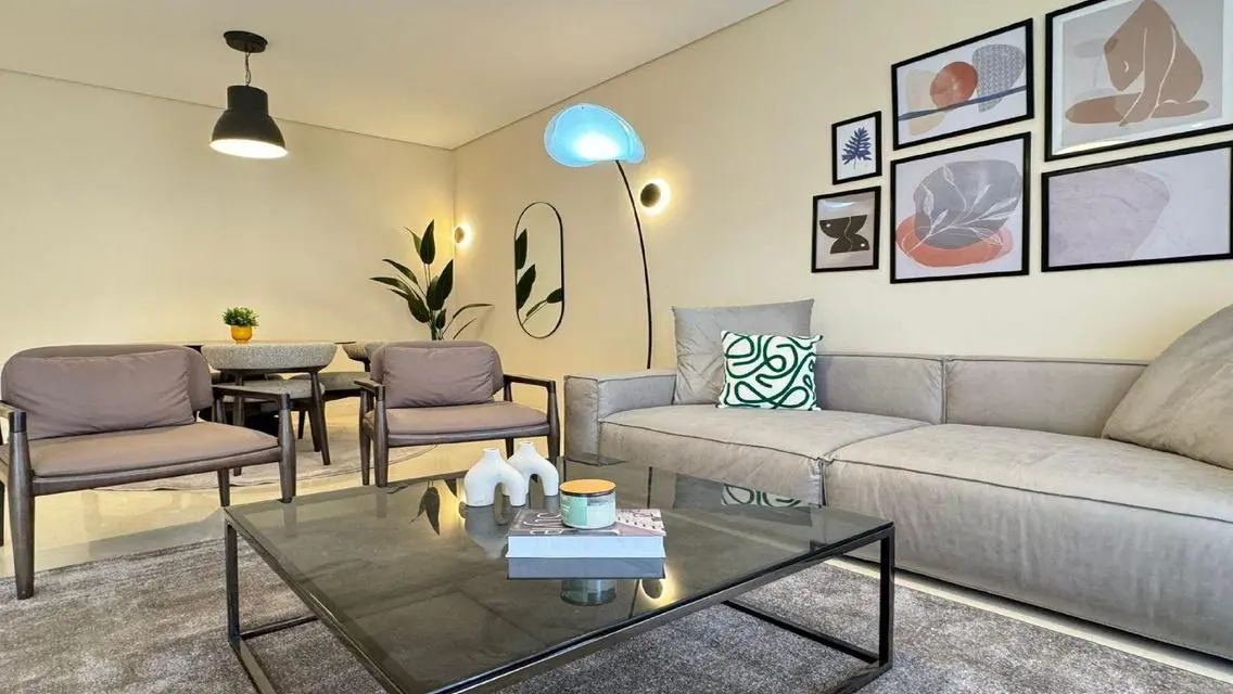 Furnished apartment in 90 avenue compound