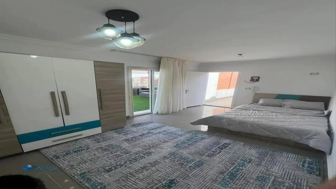 Furnished roof studio for rent in Jade Compound