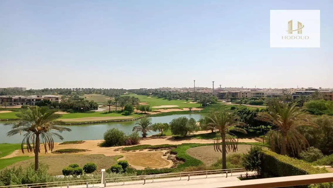 Furnished apartment with large terrace for rent in Katameya Dunes