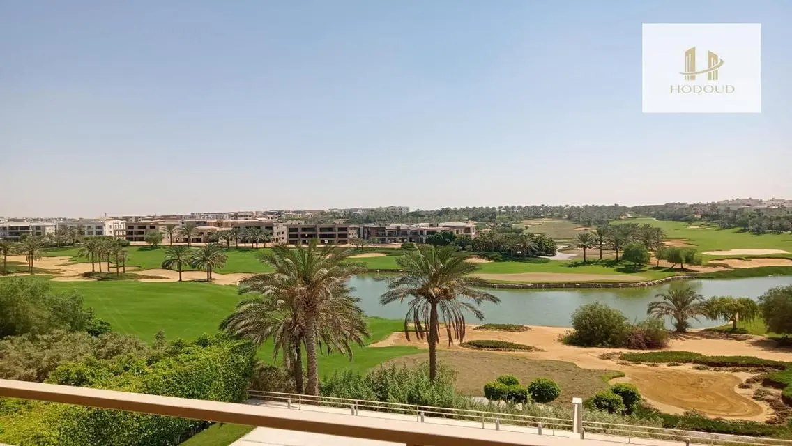 Furnished apartment with large terrace for rent in Katameya Dunes