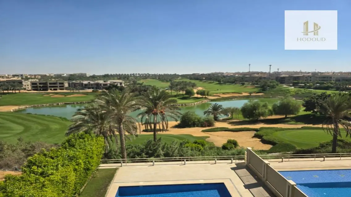 Furnished apartment with large terrace for rent in Katameya Dunes