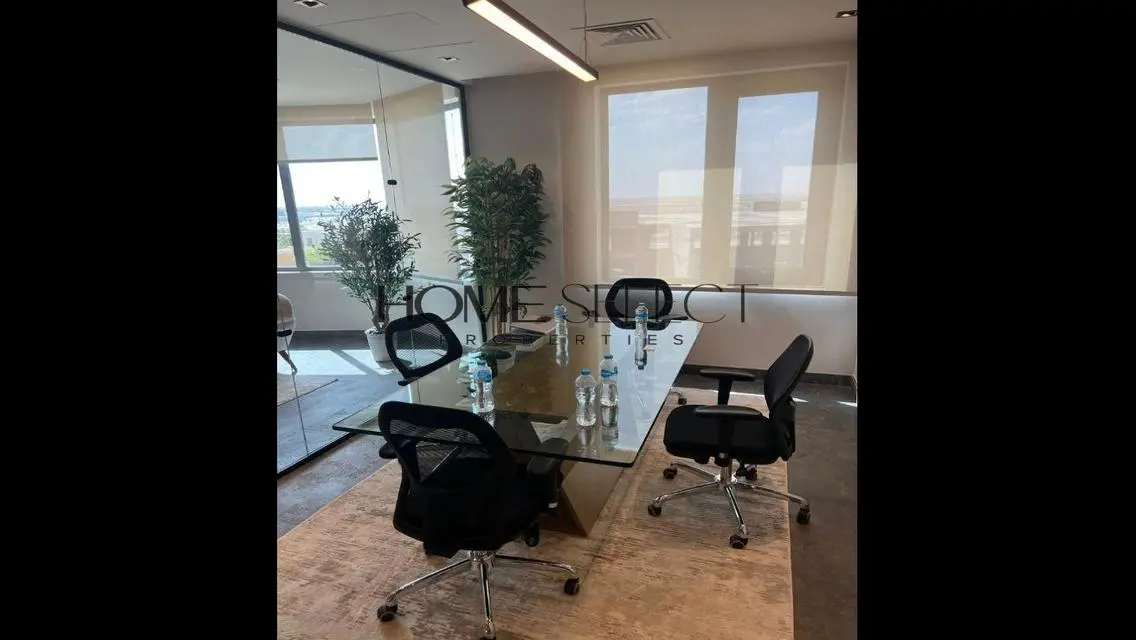 Perfect Office with modern furniture in the portal