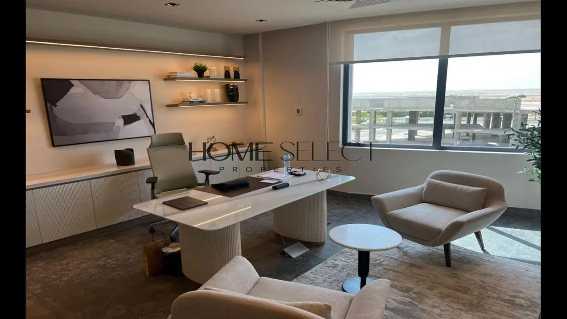 Perfect Office with modern furniture in the portal