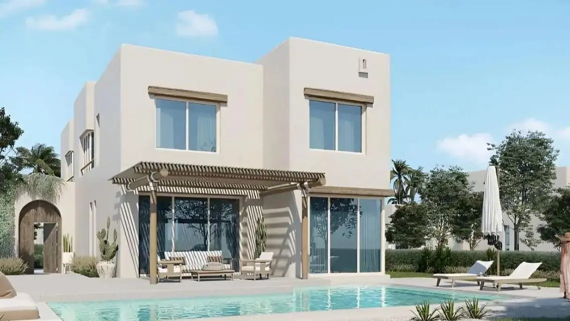شاليه للبيع هاسيندا واترز متشطب بالكامل باقساط
