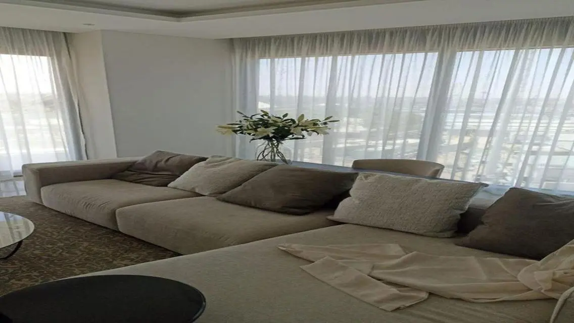 Finished apartment in Zed Towers in front of Rabwa