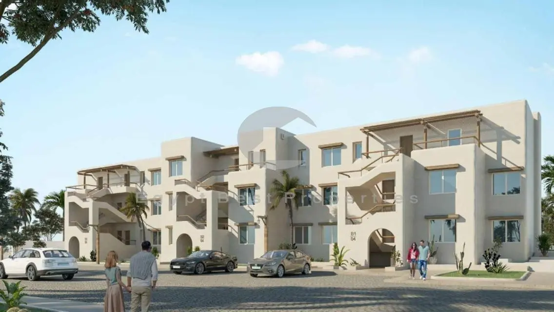 شاليه ريسيل بحديقة في هاسيندا ويست الساحل الشمالي