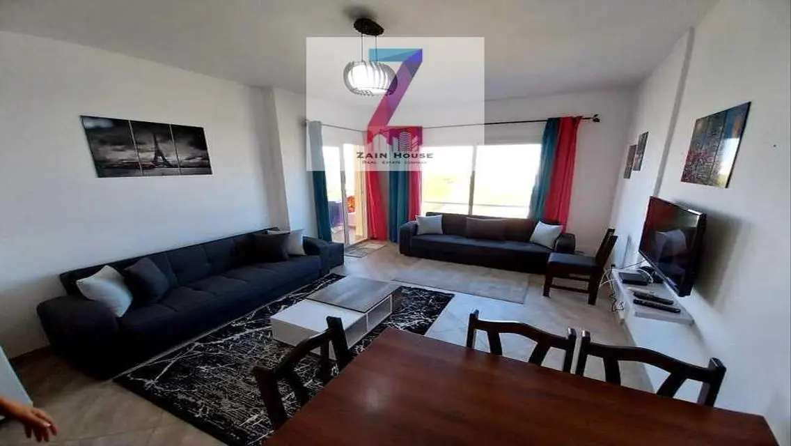 For sale , a two room chalet on the sea in Amwaj .