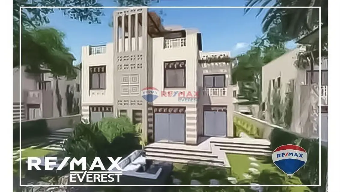 توين هاوس نصف تشطيب باكبر مساحة ارض في جرين 4
