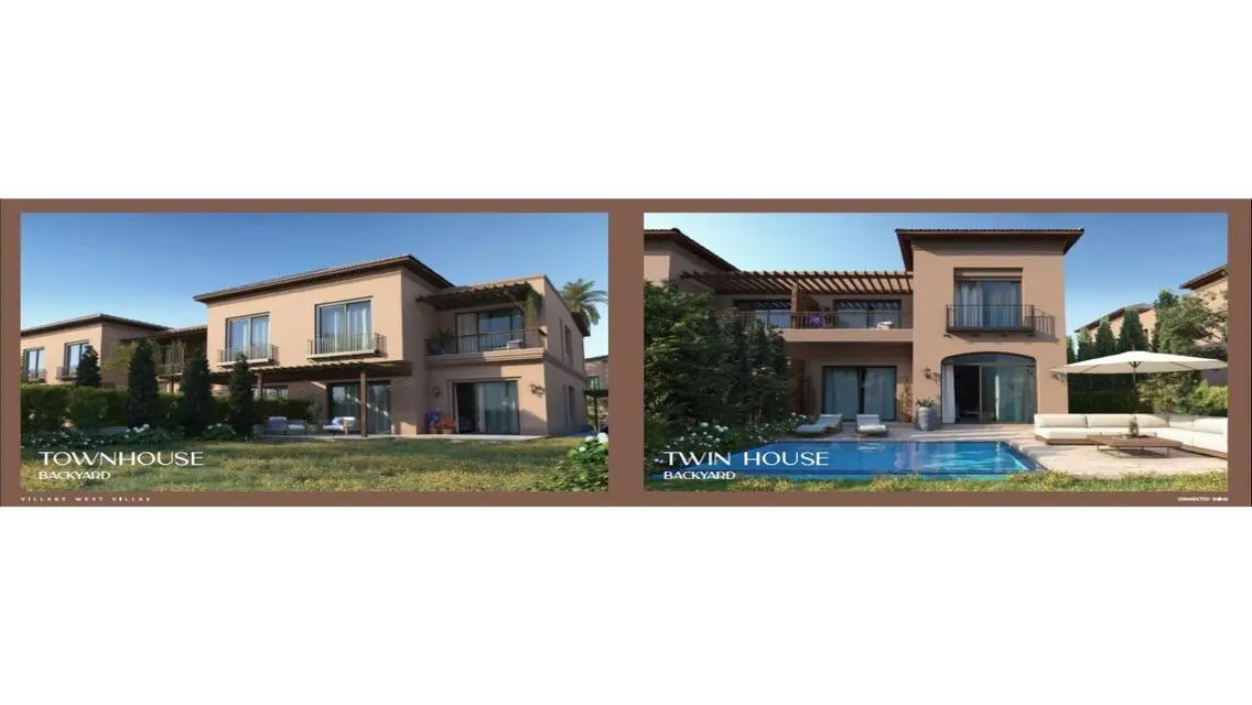تاون هاوس للبيع كمبوند Village west الشيخ زايد