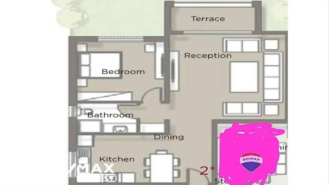 Fully Finished studio For Sale in palm parks