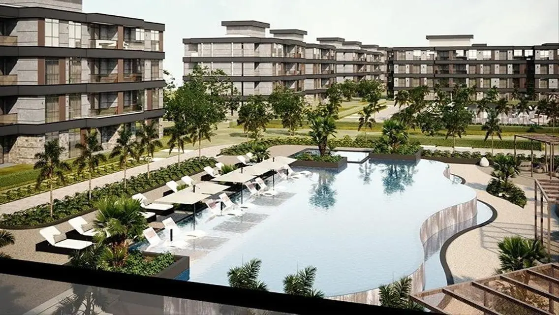 Resale 141m pool view in installment over 9 years