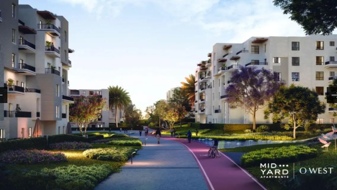 Finished apartment in O West next to Arkan Plaza