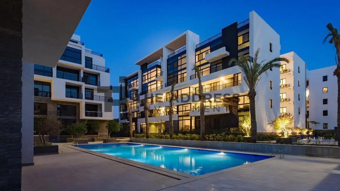 fully finished apartment in water way compound