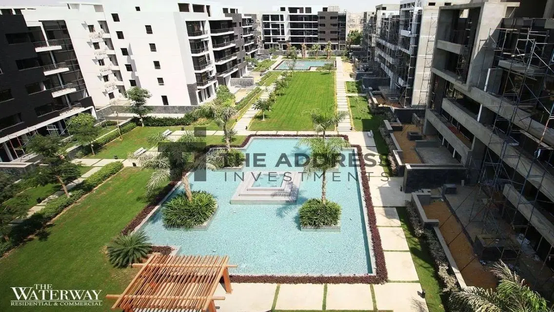 fully finished apartment in water way compound