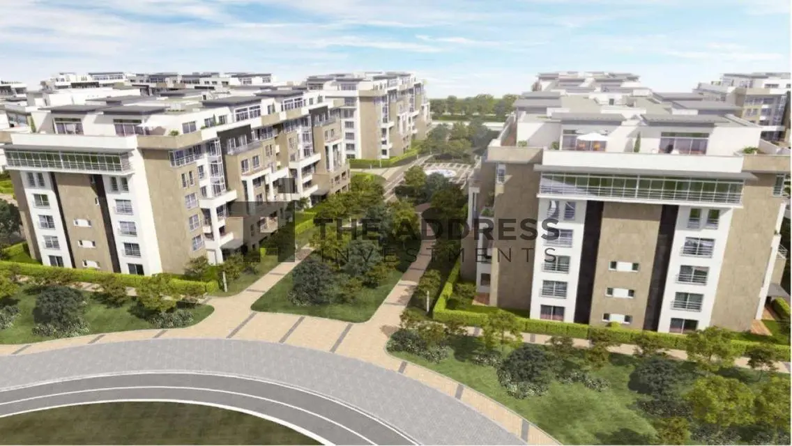 fully finished apartment in water way compound