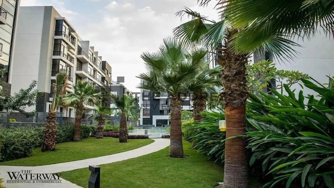 fully finished apartment in water way compound