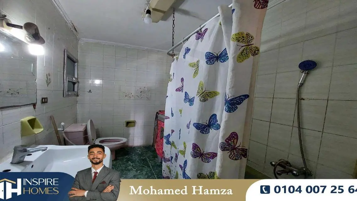 شقة مفروش للإيجار 140م سيدي جابر (على البحر مباشر)