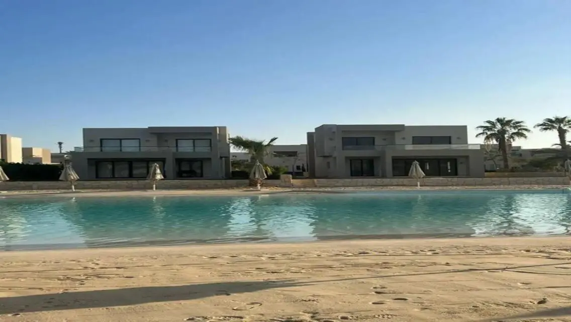 Lowest D.P for a Finished 3BR chalet, sea view.