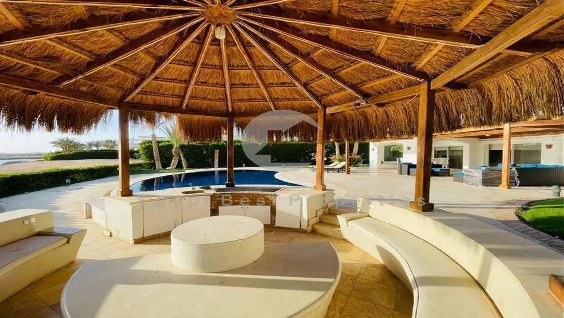now : villa in gouna ready to move sea view ..!!