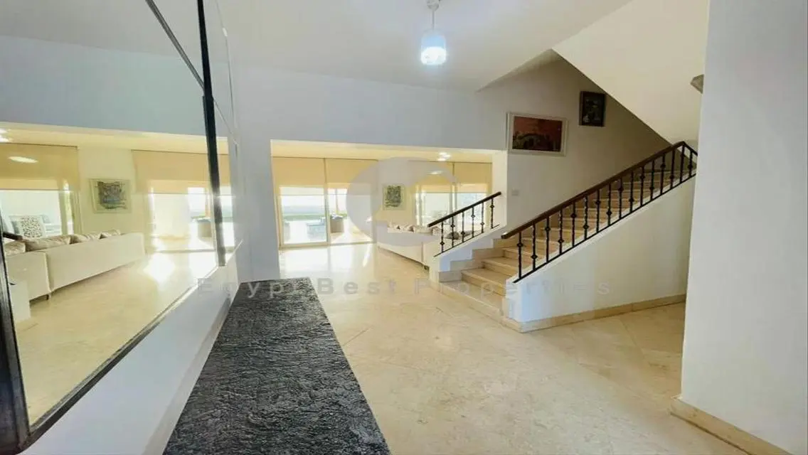 now : villa in gouna ready to move sea view ..!!