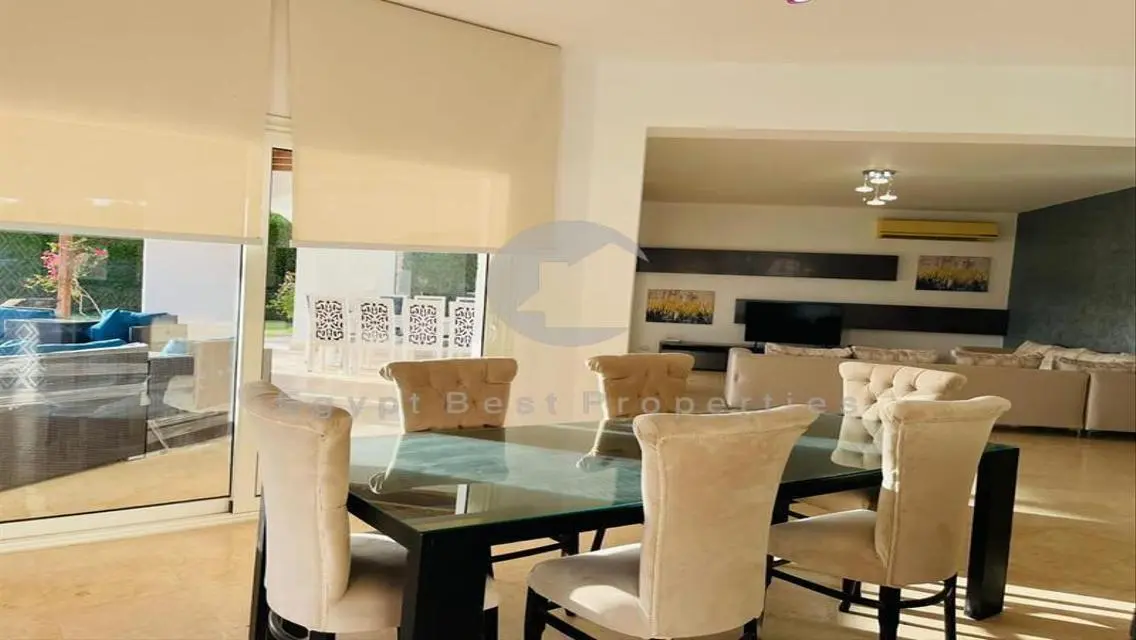 now : villa in gouna ready to move sea view ..!!