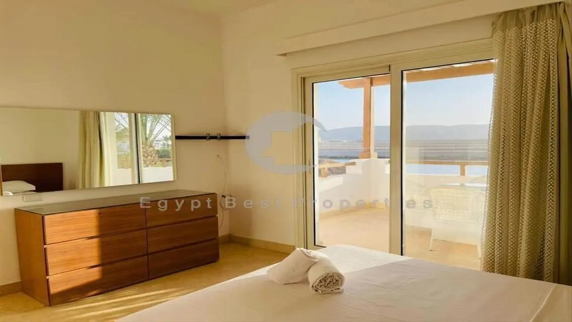 now : villa in gouna ready to move sea view ..!!
