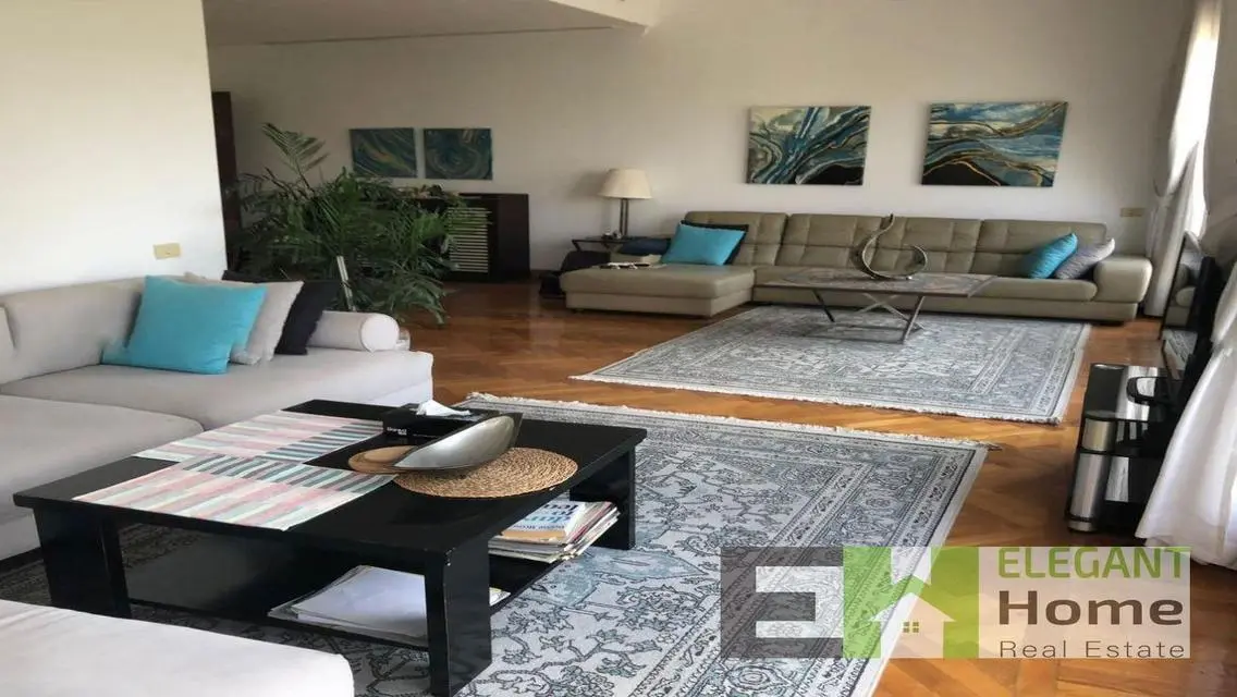Apartment -golf view -furnished- Katameya heights