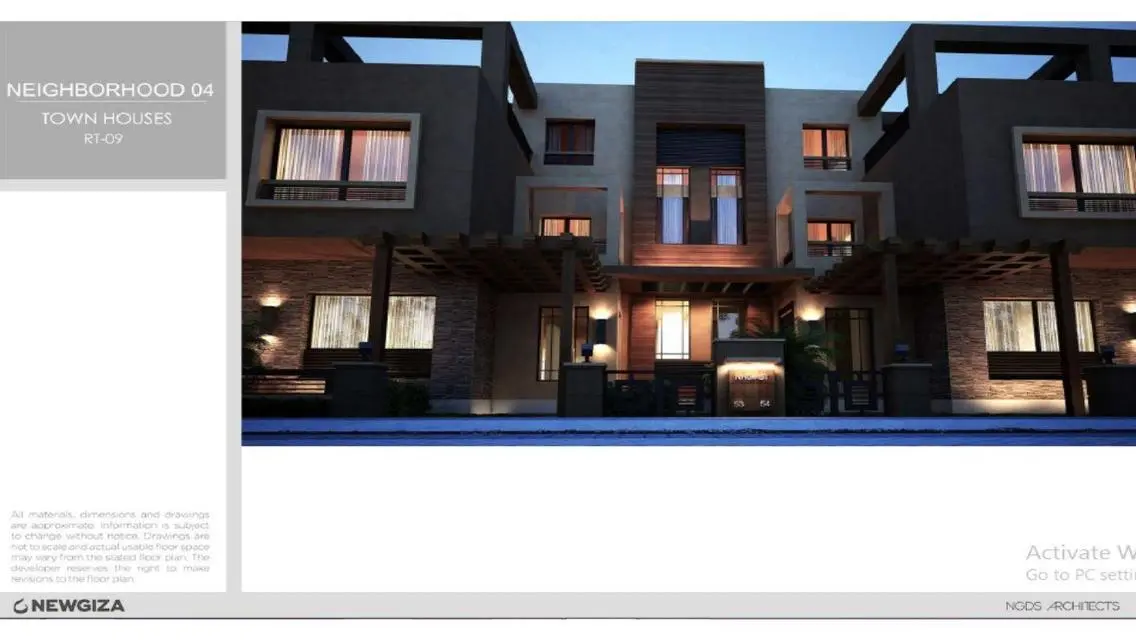 For sale: Middle Townhouse in Westridge, New Giza